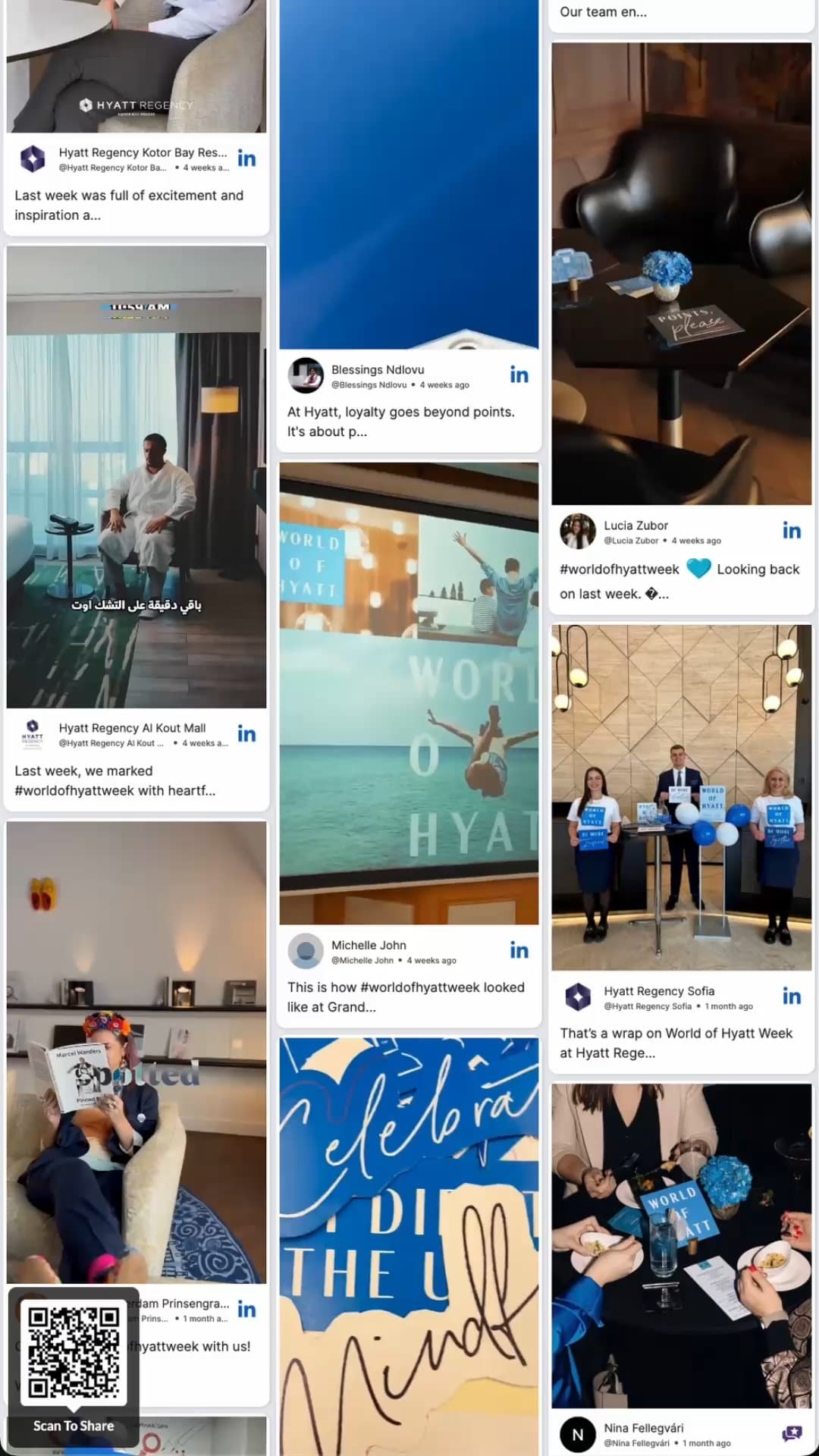 TechSummit live wall