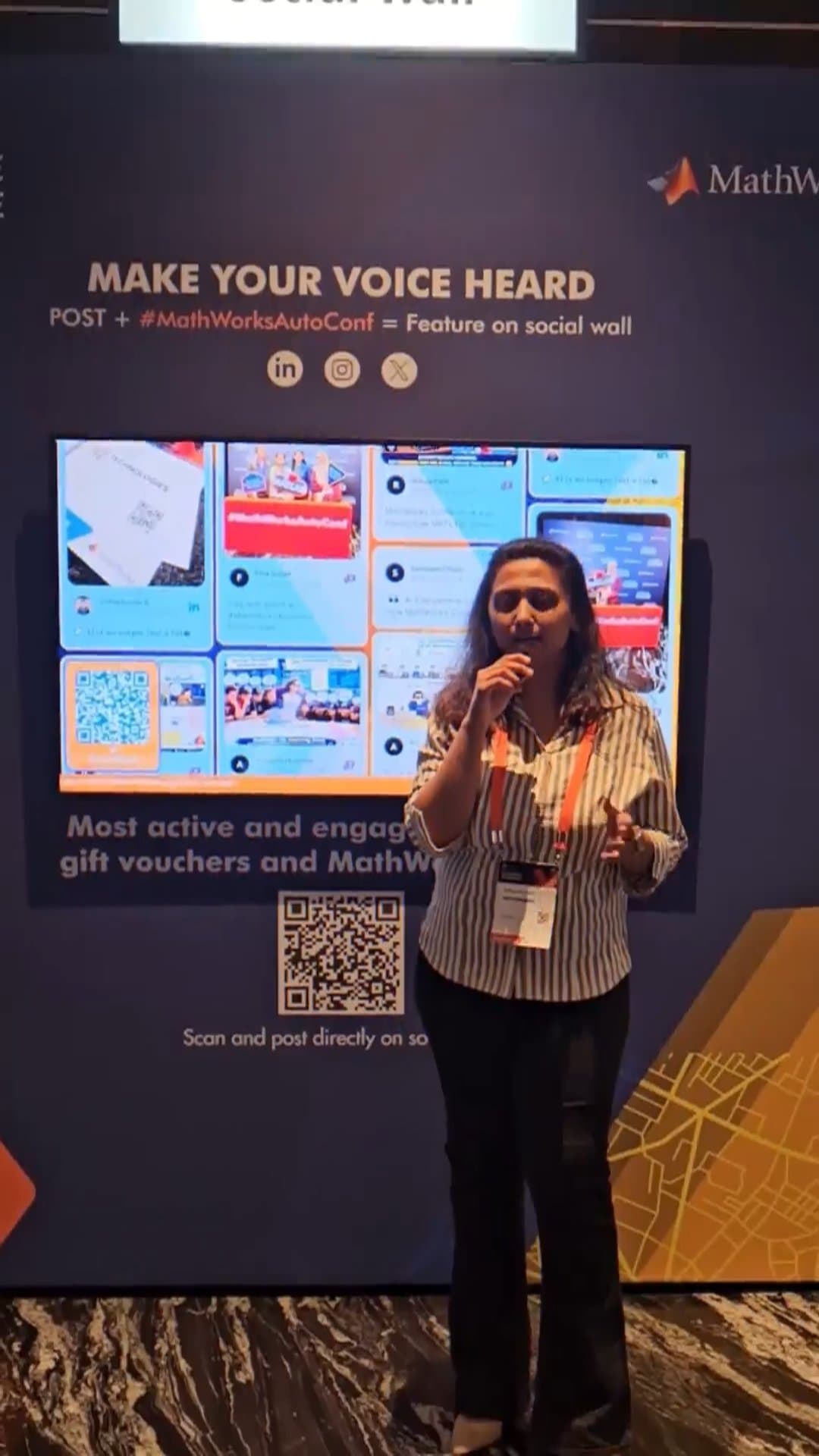 mathworks live social wall